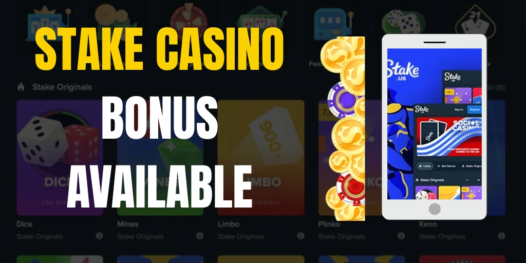 Stake Casino Bonus Available 